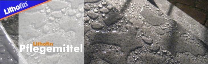 Bolzentreppe  Blockstufen Trittstufen  aus Granit werden richtig gepflegt mit Lithofin