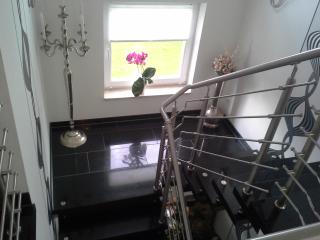 freitragende Treppe Basalt freitragende Treppe Basalt