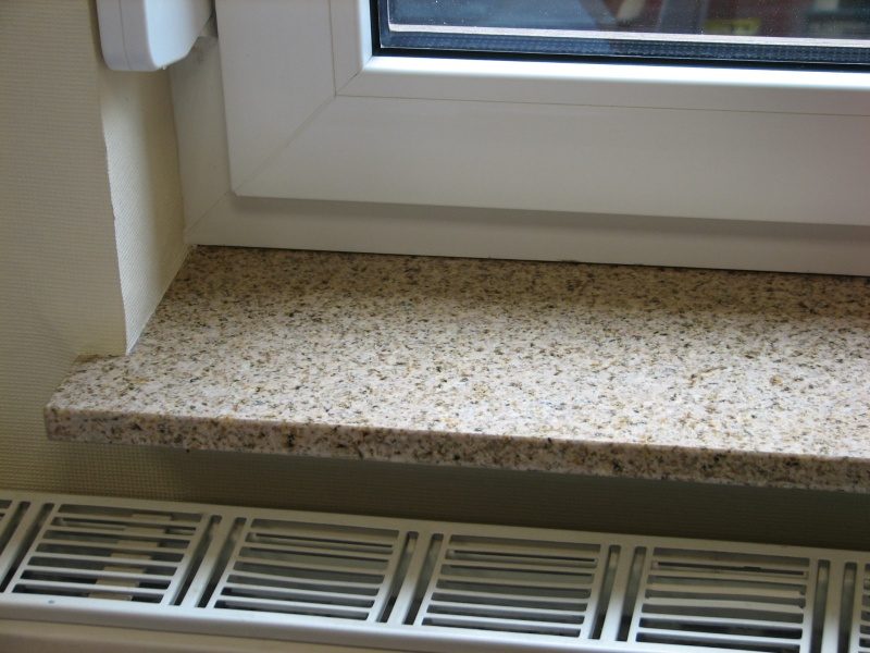 Präkah Fensterbänke aus Naturstein für Innen und Außen in Granit Marmor
