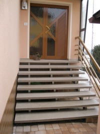 freitragende Treppe Außentreppe G682