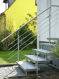 Bolzentreppe Granit Bolzentreppe